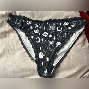 KILLSTAR purr off xl panties knickers underwear cats kitten moon goth